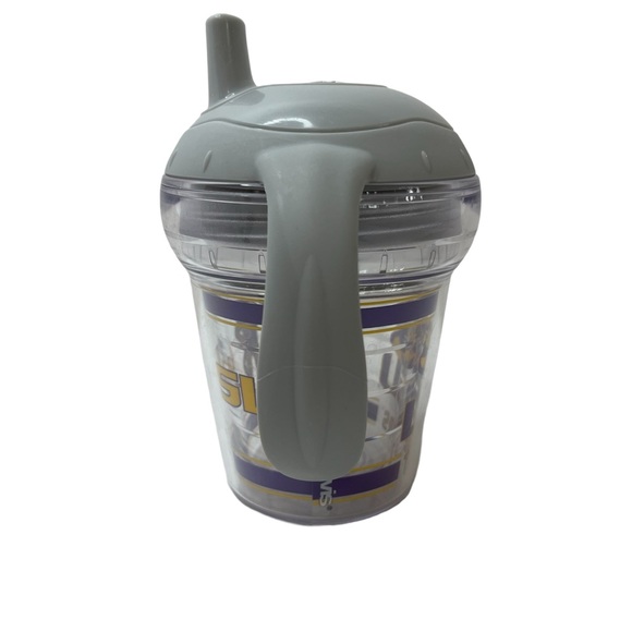 Tervis My First Tervis Sippy Cup LSU Tigers Toddler Cup Purple Yellow Louisiana - Picture 5 of 11